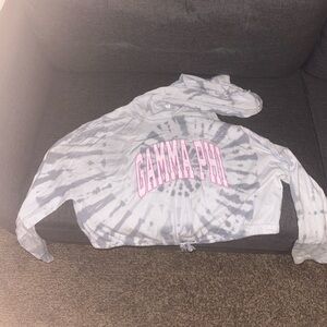 Gamma Phi Beta Gphi tie dye Long sleeve shirt